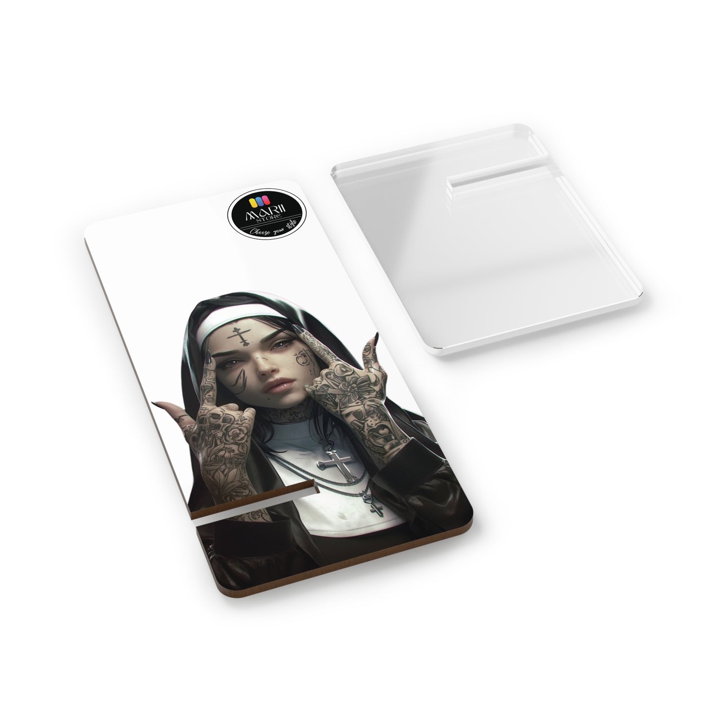 Phone Stand with Artistic Design