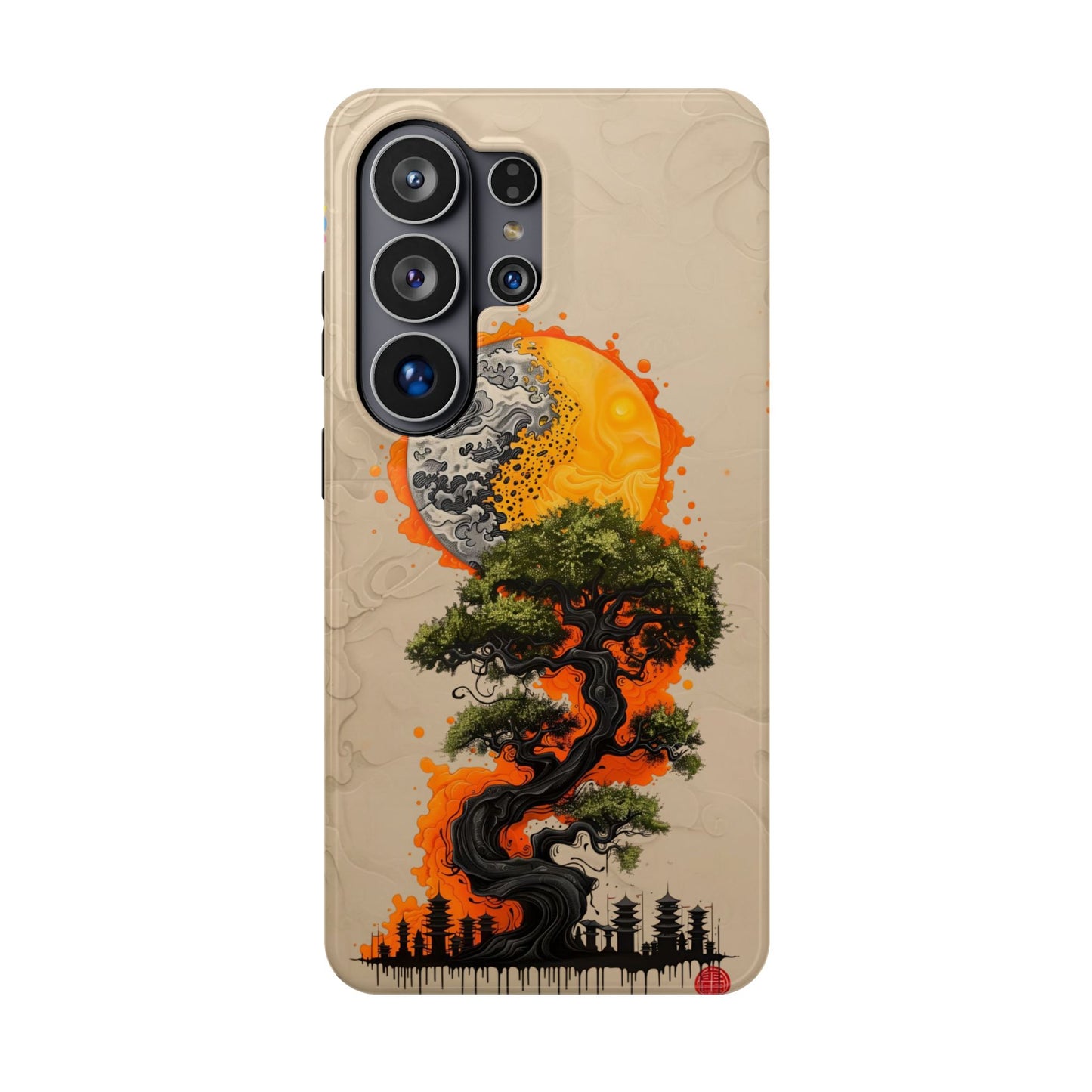 Bonsai Sunrise Phone Case
